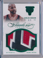 Panini 2012-2013 Flawless Emerald Jumbo Patches #43 Carlos Boozer 5/5