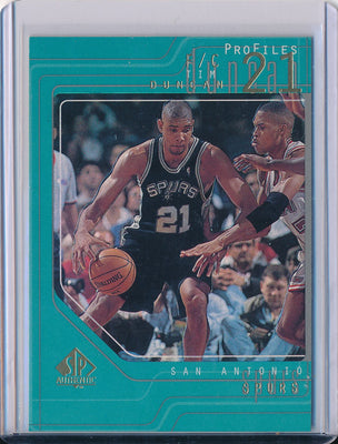 Upper Deck 1997-1998 SP Authentic Profiles #P37 Tim Duncan