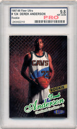 Fleer 1997-1998 Ultra Rookie #124 Derek Anderson