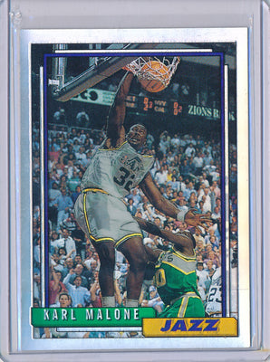 Topps 1996-1997 Finest Reprint Refractor #20 Karl Malone