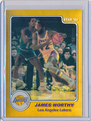 Topps 1996-1997 Finest Reprint Refractor #25 James Worthy