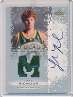 Upper Deck 2003-04 UD Glass Monumental Marks #LR-J Luke Ridnour