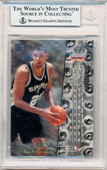 Skybox 1998-1999 Metal Universe Championship Precious Metal Gems #35 Tim Duncan 19/50 / BGS Grade 8.5