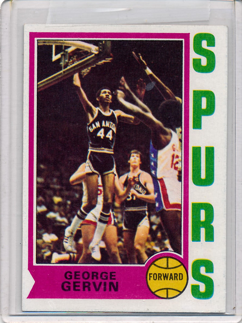 Spurs  #196 George Gervin  / PSA Grade