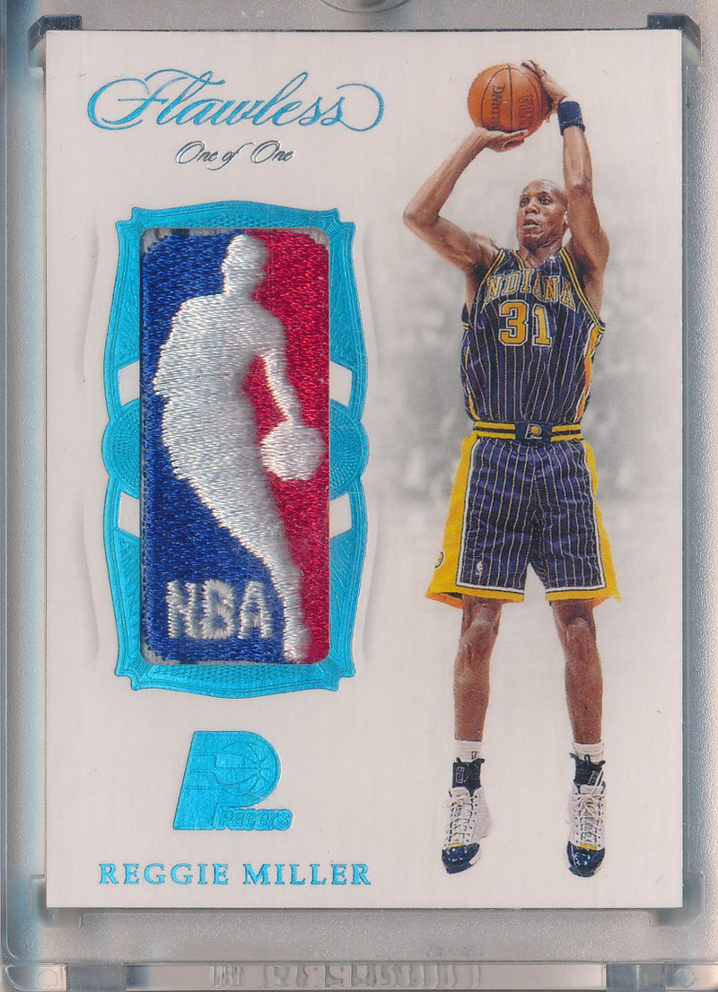 Upper Deck 2004-2005 Exquisite Collection Gold Jersey  #14-J Reggie Miller 12/25