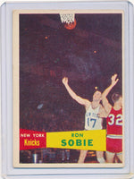 New York Knicks  #69 Ron Sobie