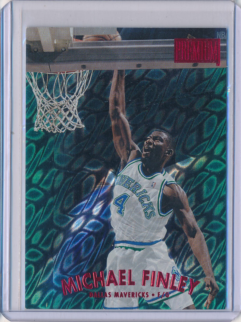 SkyBox 1997-1998 Premium Star Rubies #201 Michael Finley 41/50