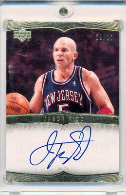 Upper Deck 2006-2007 Exquisite Collection Exquisite Enshrinements #EXJK Jason Kidd 19/25