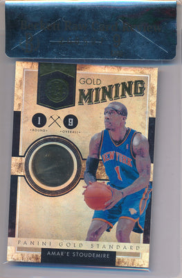 Panini 2010-2011 Gold Standard Gold Mining #11 Amar'e Stoudemire 2/8 / BGS Grade 9