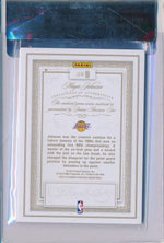 Panini 2012-2013 Flawless Gold Jumbo Patches #19 Magic Johnson 10/10 / BGS Grade 8.5