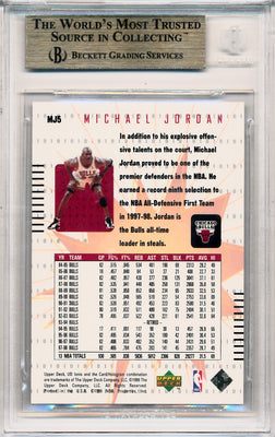 Upper Deck 1998-1999 Ionix MJ Hologrfx #MJ5 Michael Jordan  / BGS Grade 9.5