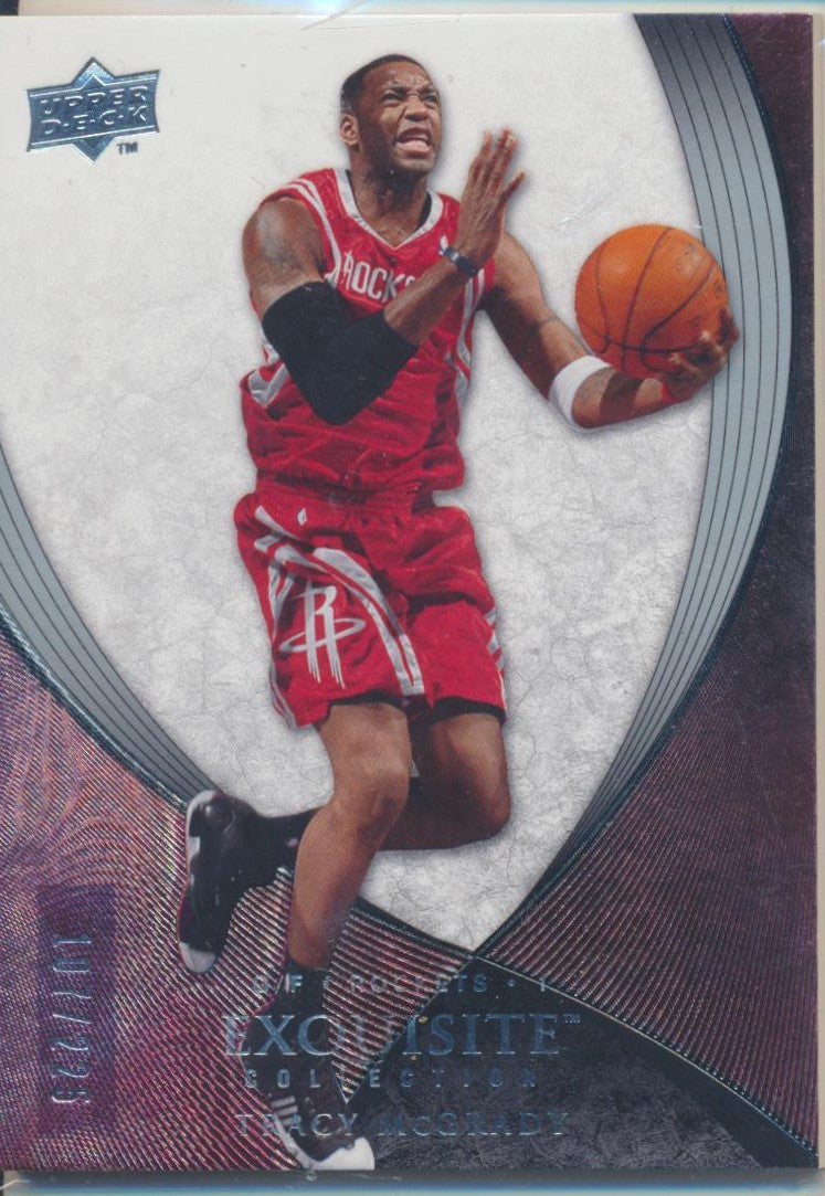 Upper Deck 2007-2008 Exquisite Collection Base #5 Tracy McGrady 107/225