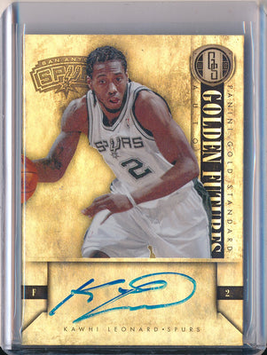 Panini 2012-2013 Gold Standard Gold Futures #KL Kawhi Leonard