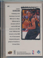 Upper Deck 2009-2010 Exquisite Collection Rookie #65 DeMar DeRozan 49/225