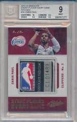 Panini 2012-2013 Absolute Every Player Every Game #76 Chris Paul 1/1 / BGS Grade 9