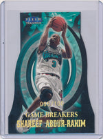 Fleer 1999-2000 Tradition Game Breakers #1/15GB Shareef Abdur-Rahim 95/100