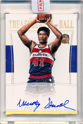 Panini 2015-2016 National Treasures  Treasures Of The Hall #TH-WUN Wes Unseld 3/10