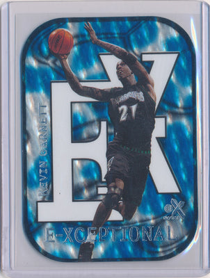 SkyBox 1999-2000 E-X E-Xceptional #2/15XC Kevin Garnett 14/250