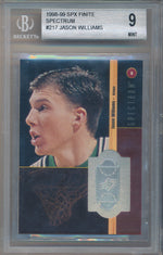 Upper Deck 1998-1999 SPx Finite #217 Jason Williams 7/25 / BGS Grade 9