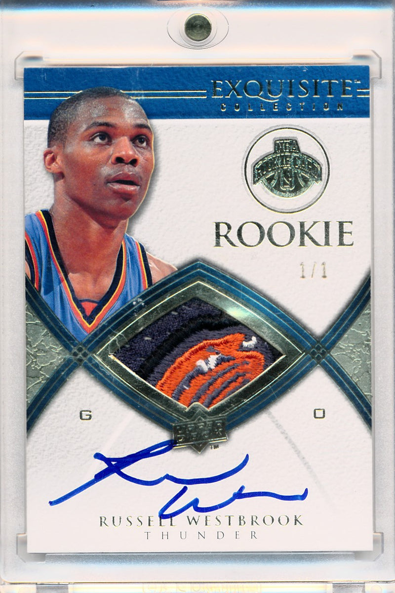 Upper Deck 2008-2009 Exquisite Collection Rookie Parallel #93 Russell Westbrook 1/1
