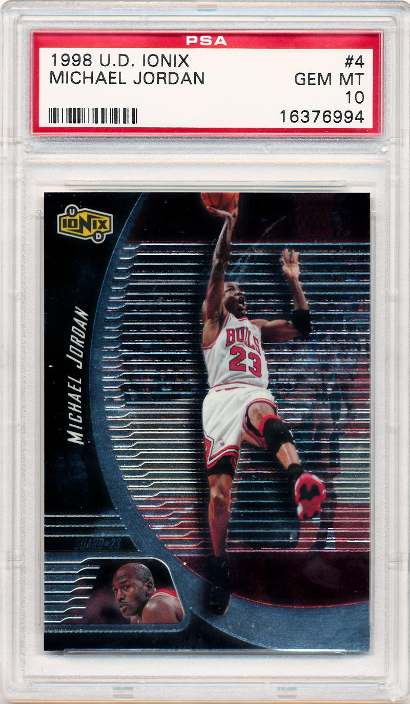 Upper Deck 1998-1999 Ionix  #4 Michael Jordan  / PSA Grade 10