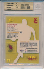 Fleer 2003-2004 E-X Essential Credentials Future #90 Dwyane Wade 6/13 / BGS Grade 9.5