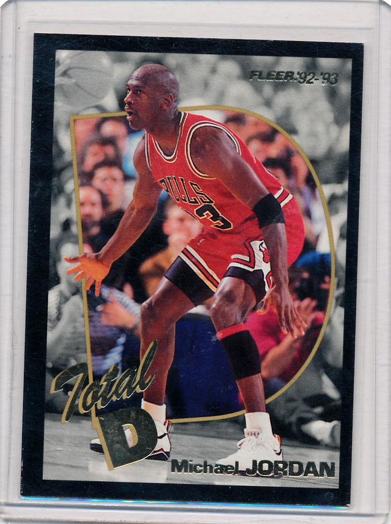 Fleer 1992-1993 Total D  #5 Michael Jordan 5/15