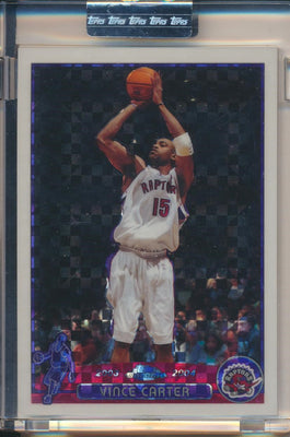 Topps  2003-2004 Chrome  X-Fractor #15 Vince Carter 11/220