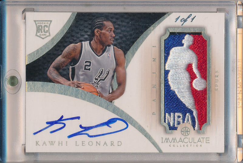 Panini 2012-2013 Immaculate Collection Rookie Card #112 Kawhi Leonard 1/1