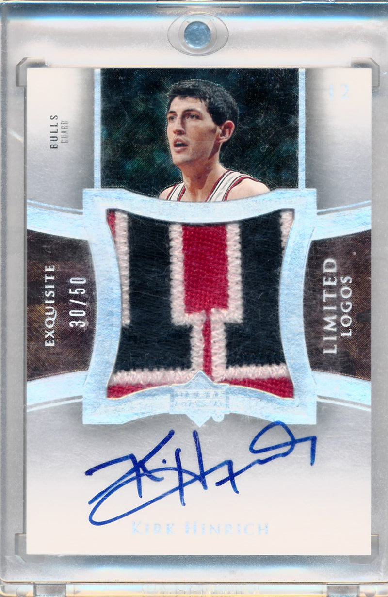 Upper Deck 2004-2005 Exquisite Collection Limited Logos #LLKH Kirk Hinrich 30/50