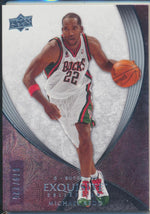 Upper Deck 2007-2008 Exquisite Collection Base #40 Michael Redd 70/225