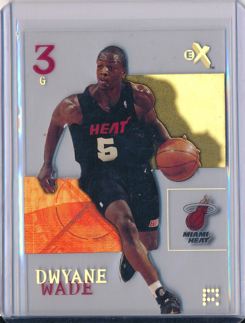 Fleer 2003-2004 E-X Basketball #90 Dwyane Wade