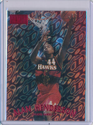 SkyBox 1997-1998 Premium Star Rubies #136 Alan Henderson 15/50