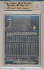 Fleer 1997-1998 Flair Showcase  Row 1 Masterpieces #44 Chris Mullin 1/1 / BGS Grade 9.5