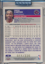 Topps  2003-2004 Chrome  X-Fractor #15 Vince Carter 11/220