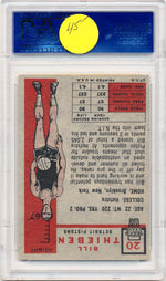 Topps Bowman  1957   #20 Bill Thieben  / PSA Grade 6 / BGS Grade None