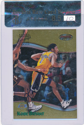 Topps 1999 Bowman's Best Certified Autograph Issue #A1 Kobe Bryant  / Auto Grade 10