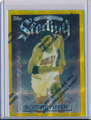 Topps 1996-1997 Finest Sterling #133 Scottie Pippen