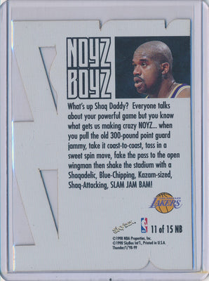 SkyBox 1998-1999 Thunder NOYZ BOYZ #11/15NB Shaquille O'neal