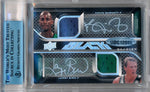 Upper Deck 2008-2009 Ud Black Auto Jerseys Quad #QAJ-EVSW Kobe Bryant / Magic Johnson / Kevin Garnett / Larry Bird 1/10