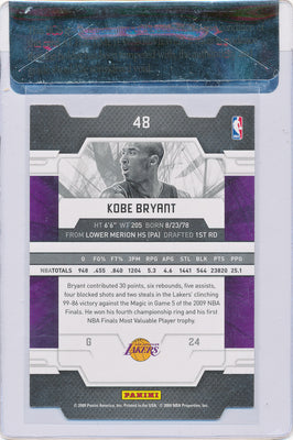 Panini 2009 Status  #48 Kobe Bryant 1/24