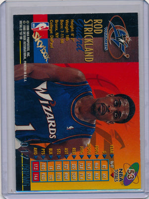 Skybox 1997-1998 Metal Universe Championship Precious Metal Gems #53 Rod Strickland 17/50