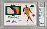 Panini 2015-2016 Flawless Momentous Auto Memorabilia Emerald #MMKB Kobe Bryant 4/5 / BGS Grade 9 / Auto Grade 10