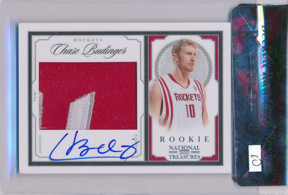 Panini 2009-2010 National Treasures Century Silver #234 Chase Budinger 23/99 / Auto Grade 10