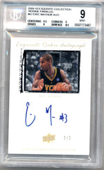 Upper Deck 2009-2010 Exquisite Collection Rookie Parallel #63 Eric Maynor  2/3 / PSA Grade None  / BGS Grade 9 / Auto Grade 10