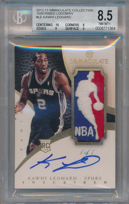 Panini 2012-2013 Immaculate Collection Rookie Card #112 Kawhi Leonard – Mr.  B's Collection