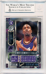 Skybox 1997-1998 Metal Universe Championship Precious Metal Gems Red #16 Cedric Ceballos 94/100 / BGS Grade 8