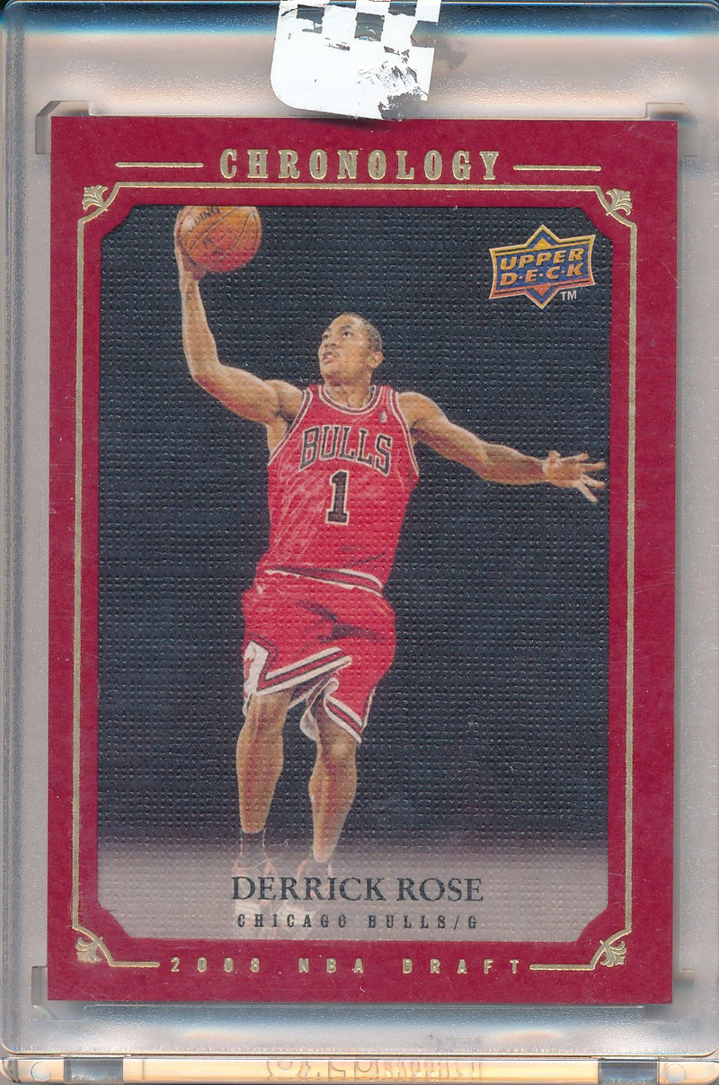 Rose's Chicago Bulls Signed Basketball Jersey, 2008/09