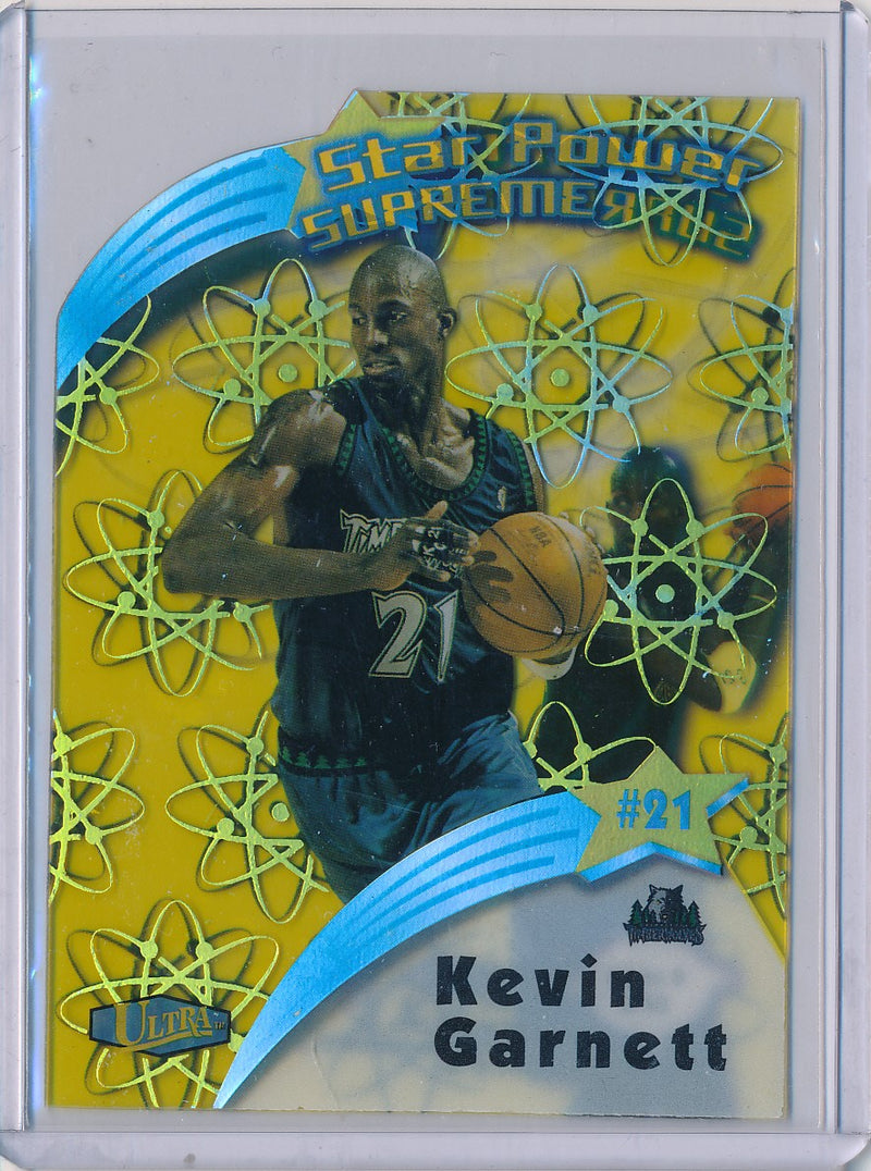 Fleer 1997-1998 Ultra  Star Power Supreme #8/20SPS Kevin Garnett