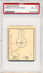 Topps Bowman 1948   #5   / PSA Grade 4 / Auto Grade None